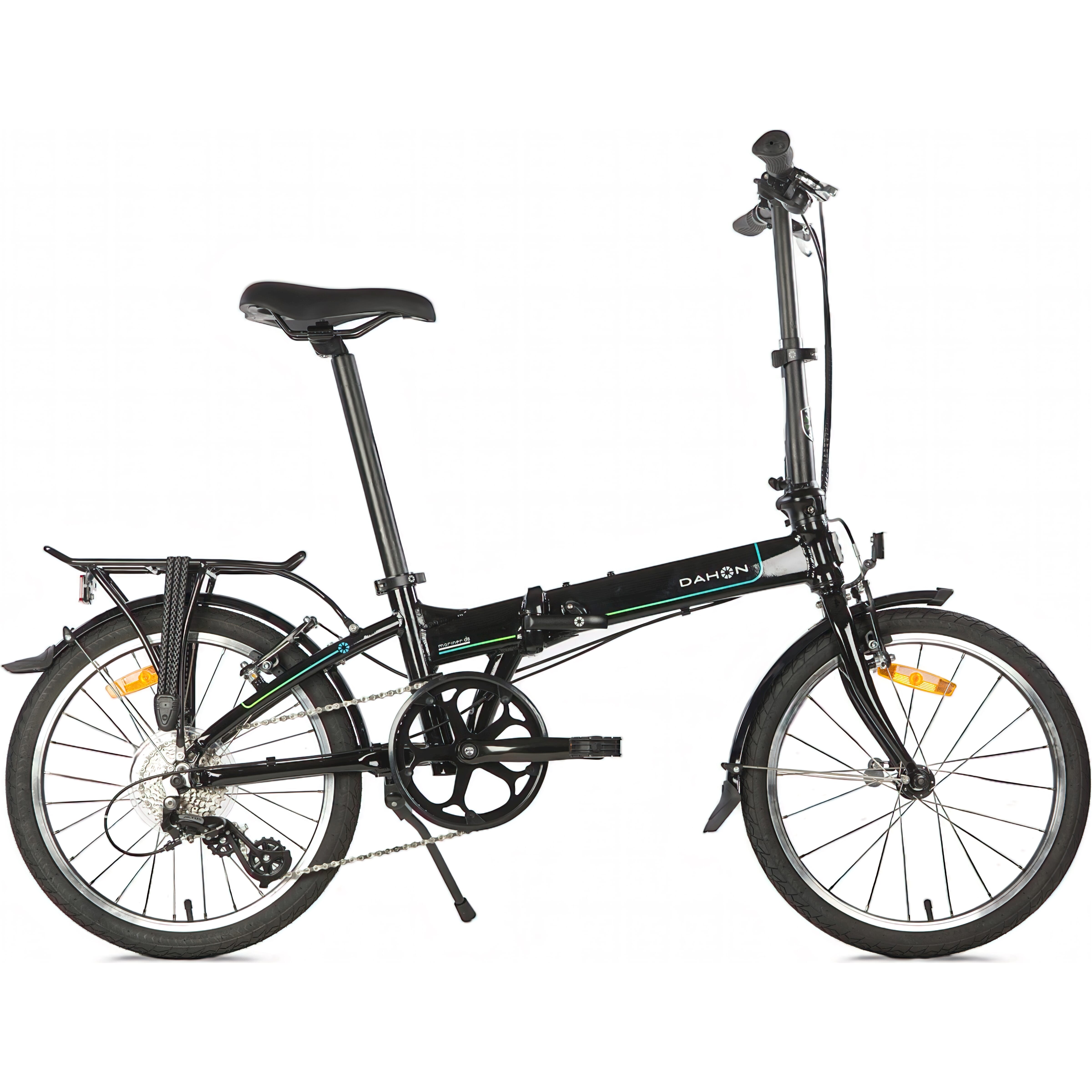 Dahon vouwfiets 20 mariner d8 met v-brake - (obsidiaan) zwart