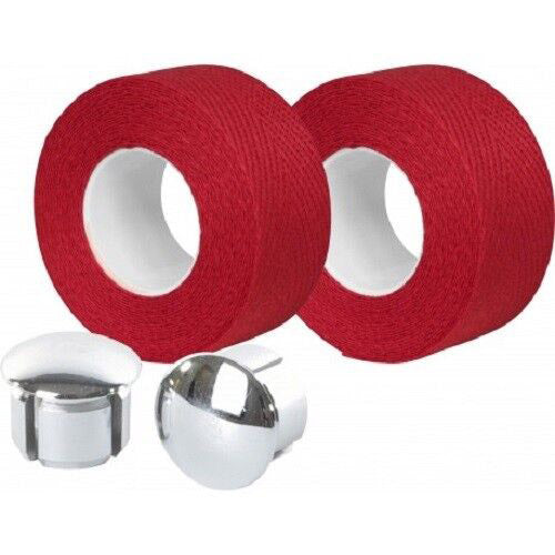 Velox stuurtape tressostar 90 katoen rood (2st)