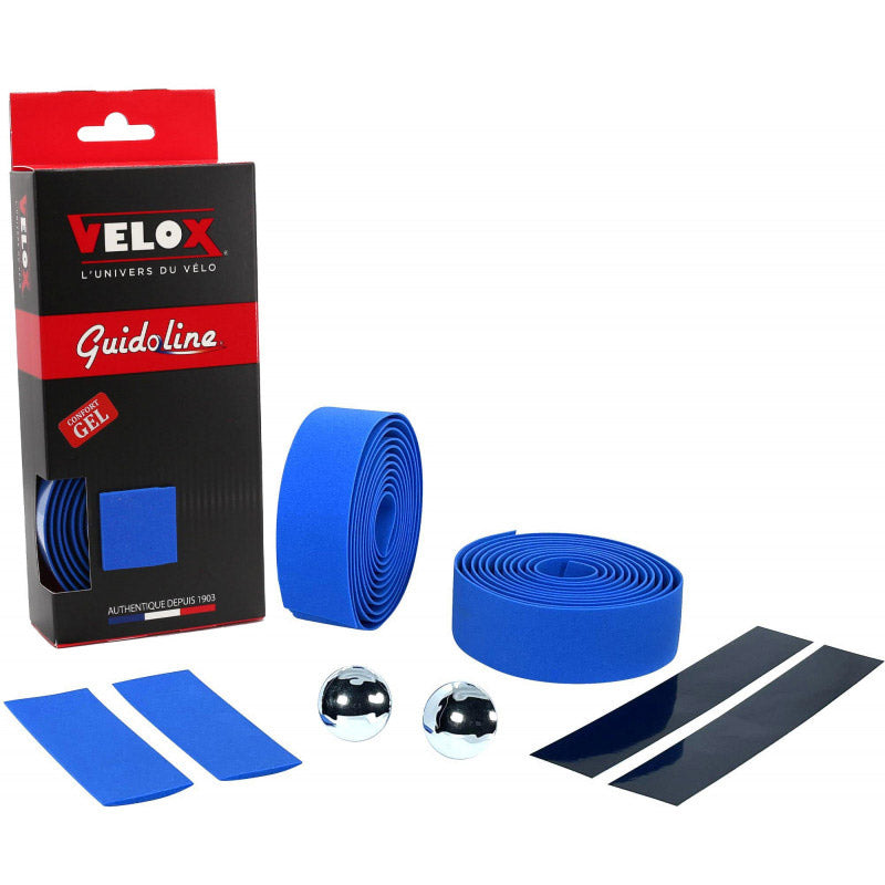 Velox stuurtape maxi kurk gel blauw (2st)
