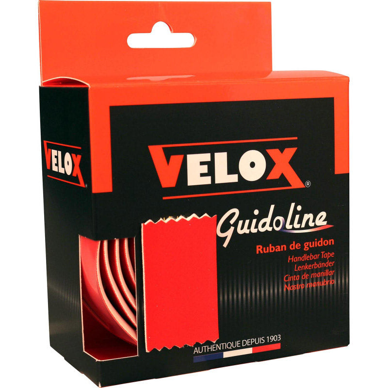 Velox stuurtape high grip 3.5 rood (2st)