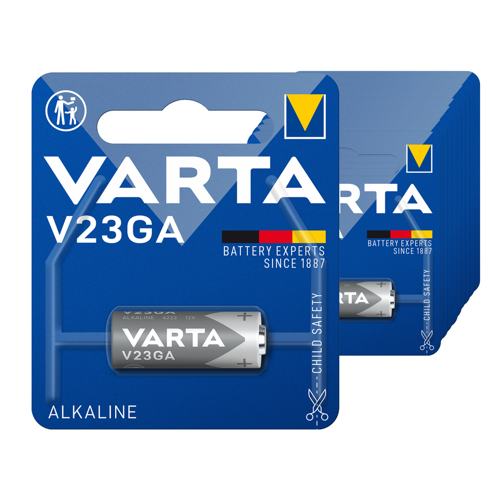 Varta v23ga alkaline batterij 12v (10 stuks)