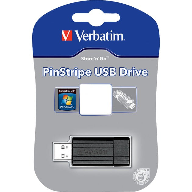 Verbatim Verbatim PinStripe USB Drive 8 GB