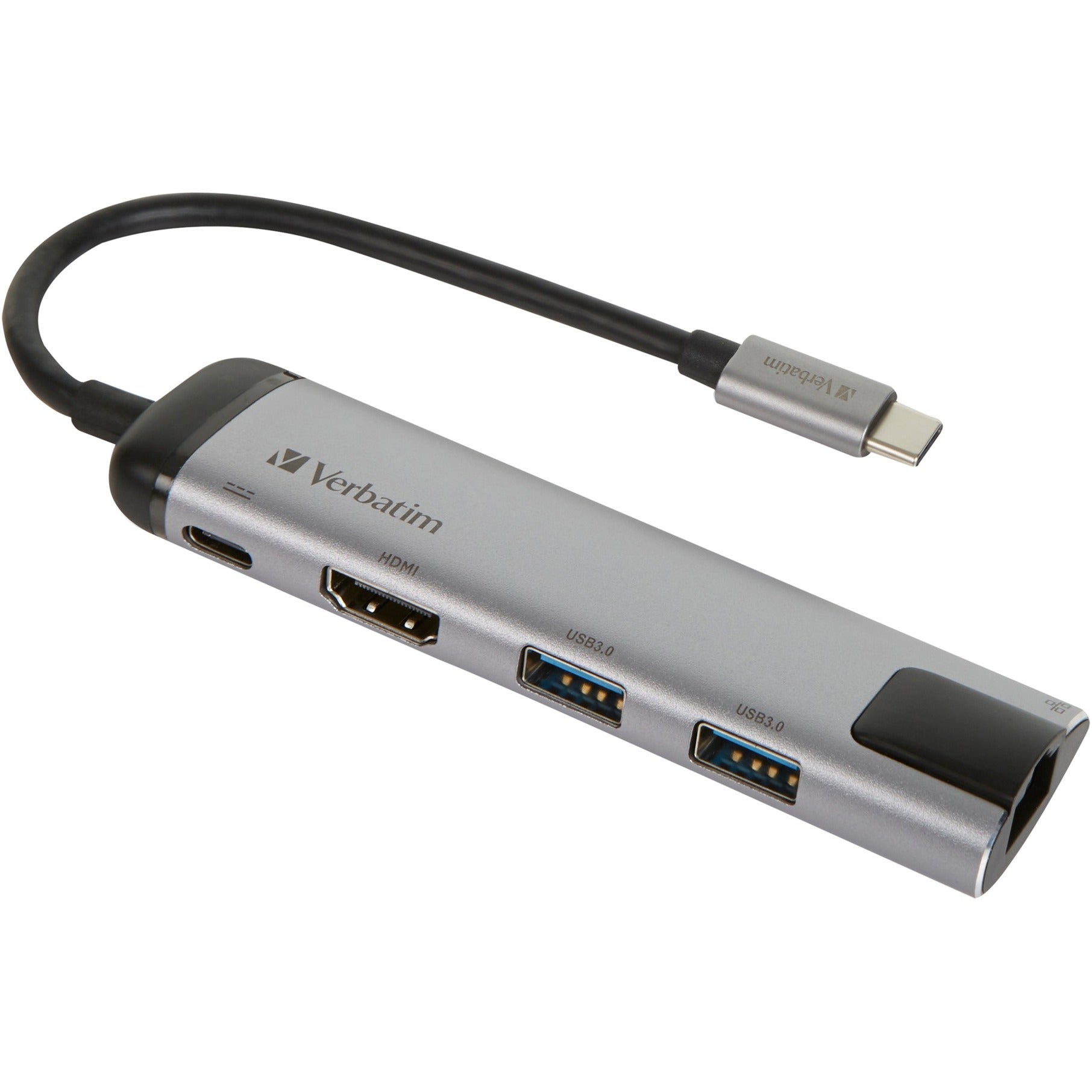 Verbatim Verbatim USB 3.2 Gen 1 multipoort hub, USB-C > 2x USB-A + US