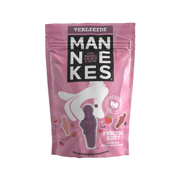 Echte mannekes verliefde mannekes zak (10x225gr)