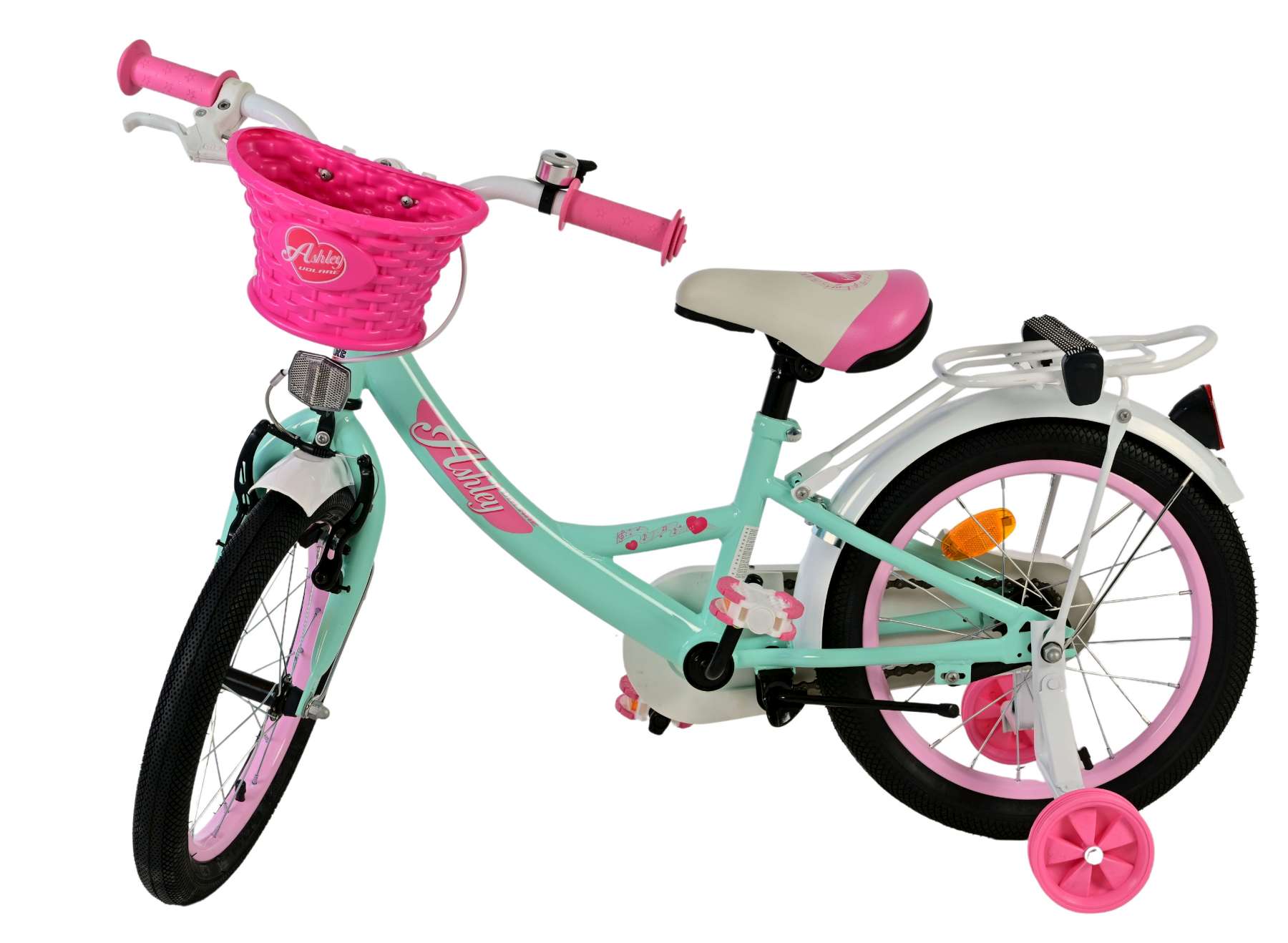Volare ashley kinderfiets - meisjes - 16 inch - groen