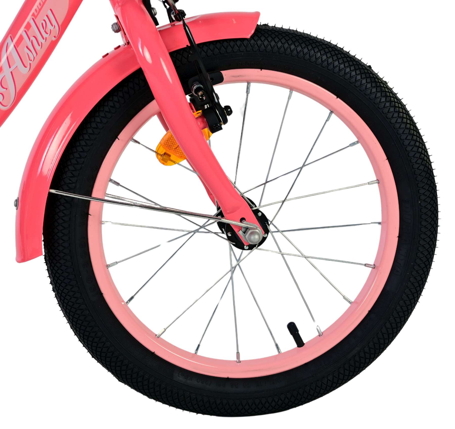Volare ashley kinderfiets - meisjes - 16 inch - roze rood