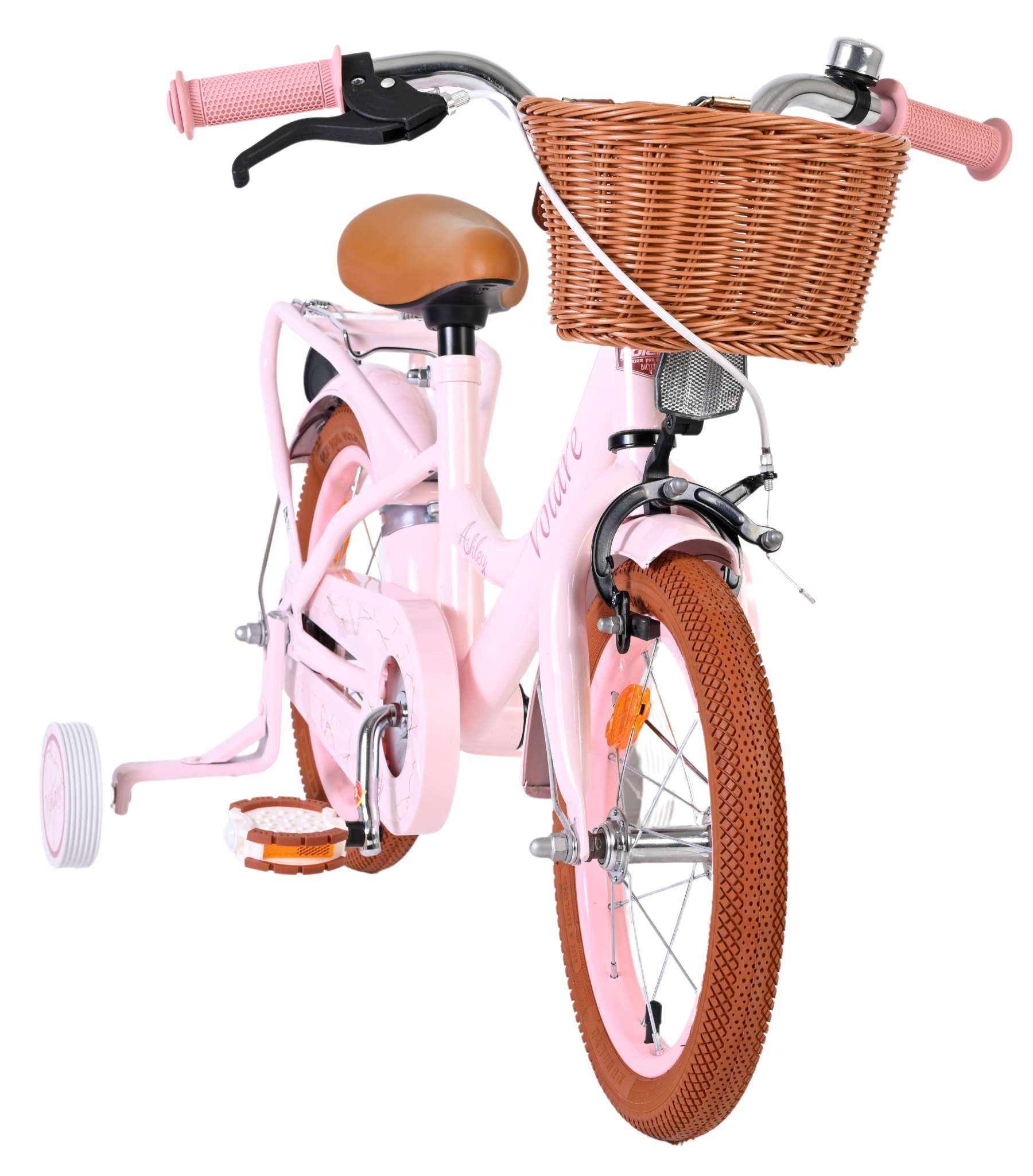 Volare ashley kinderfiets - meisjes - 14 inch - roze