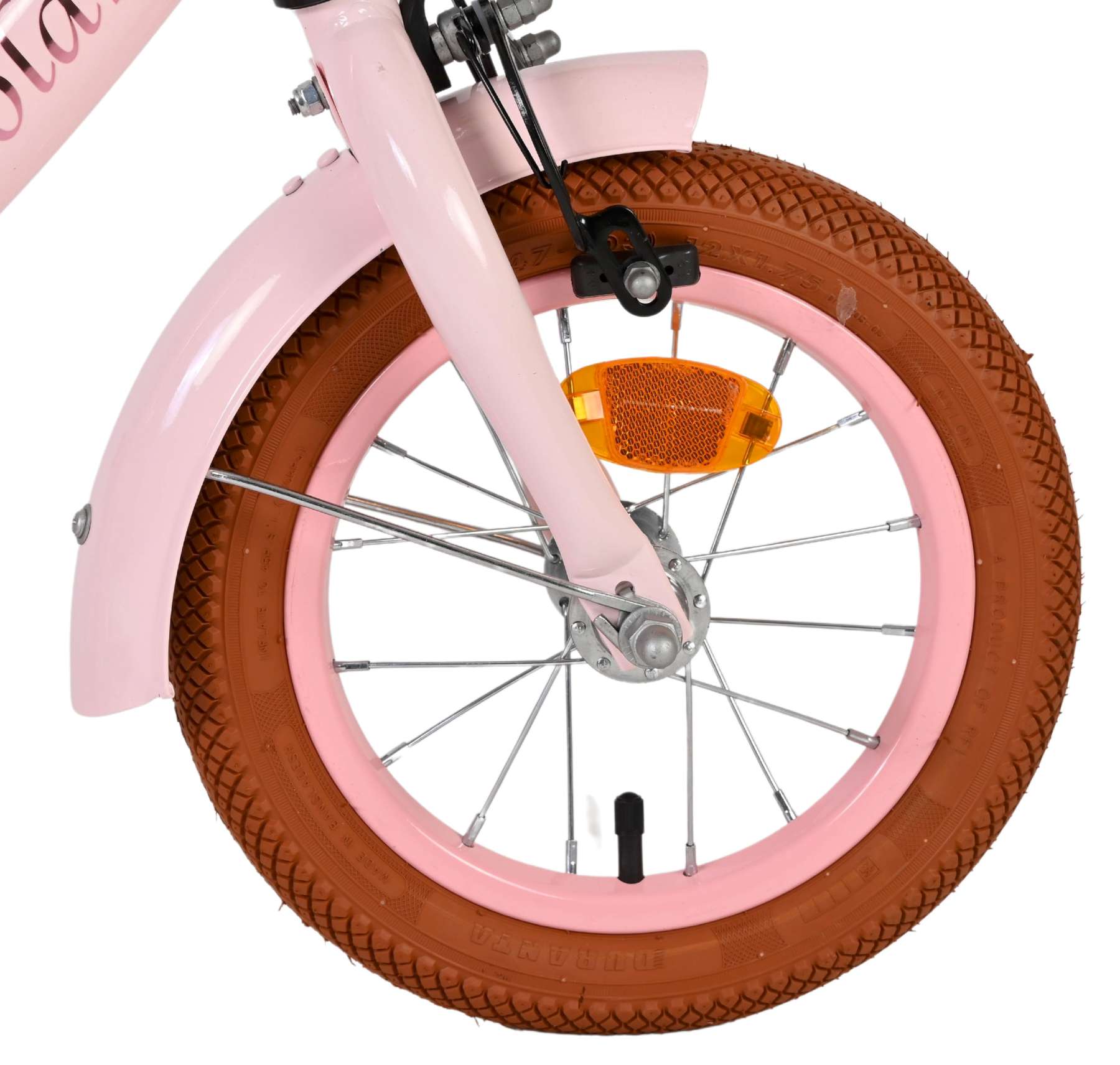Volare Ashley Kinderfiets Meisjes 12 inch Roze Twee handremmen