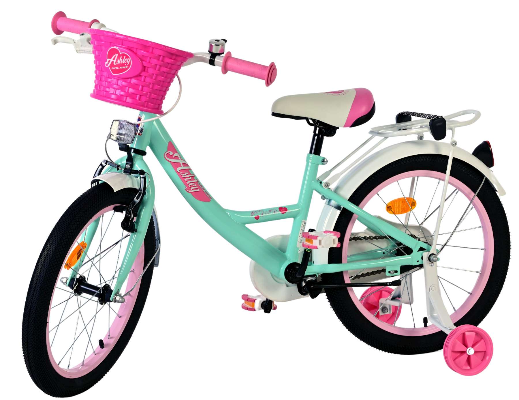 Volare ashley kinderfiets - meisjes - 18 inch - groen