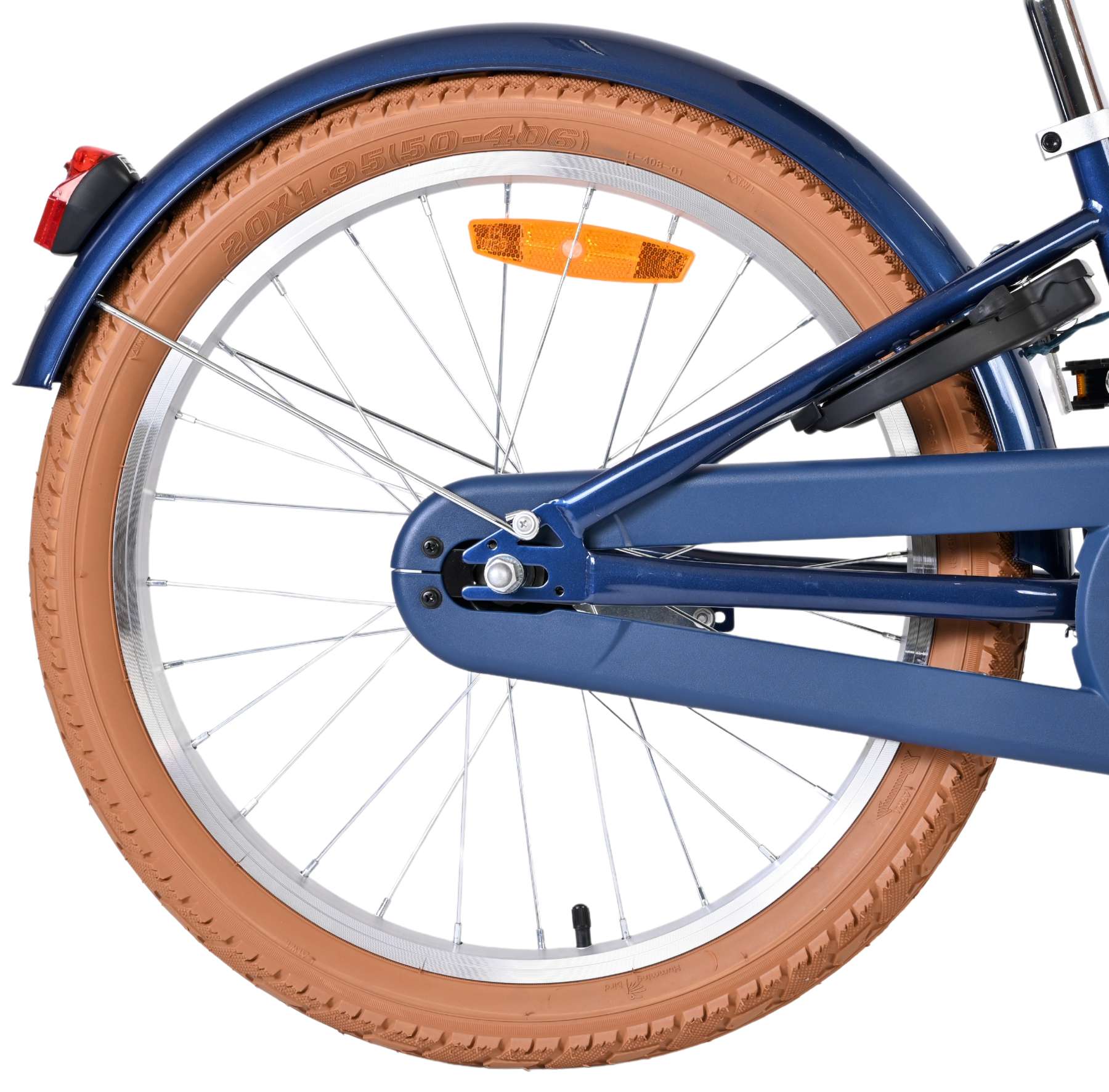 Volare ashley kinderfiets - meisjes - 20 inch - donkerblauw
