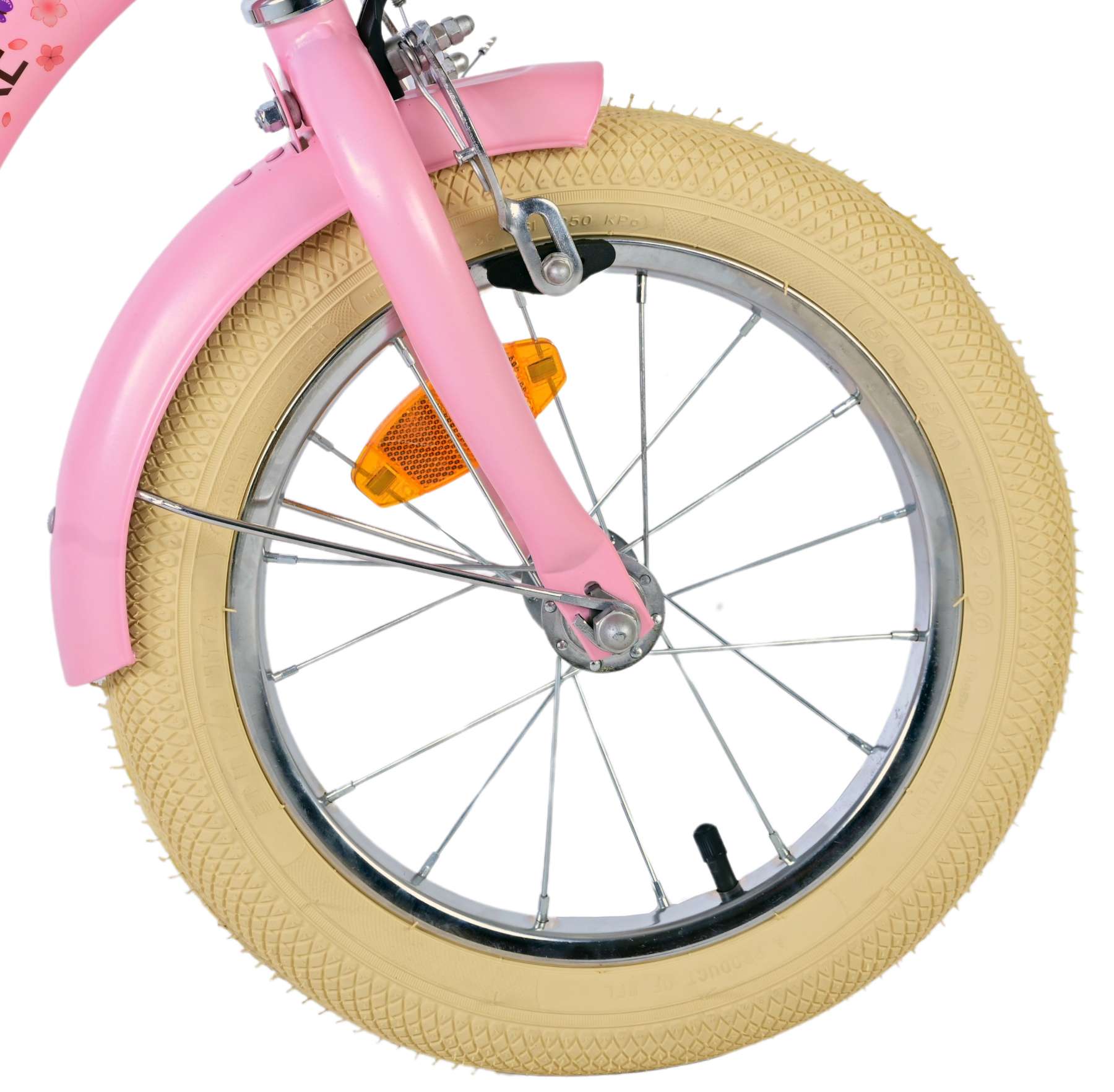 Volare Blossom Kinderfiets - Meisjes - 14 inch - Roze