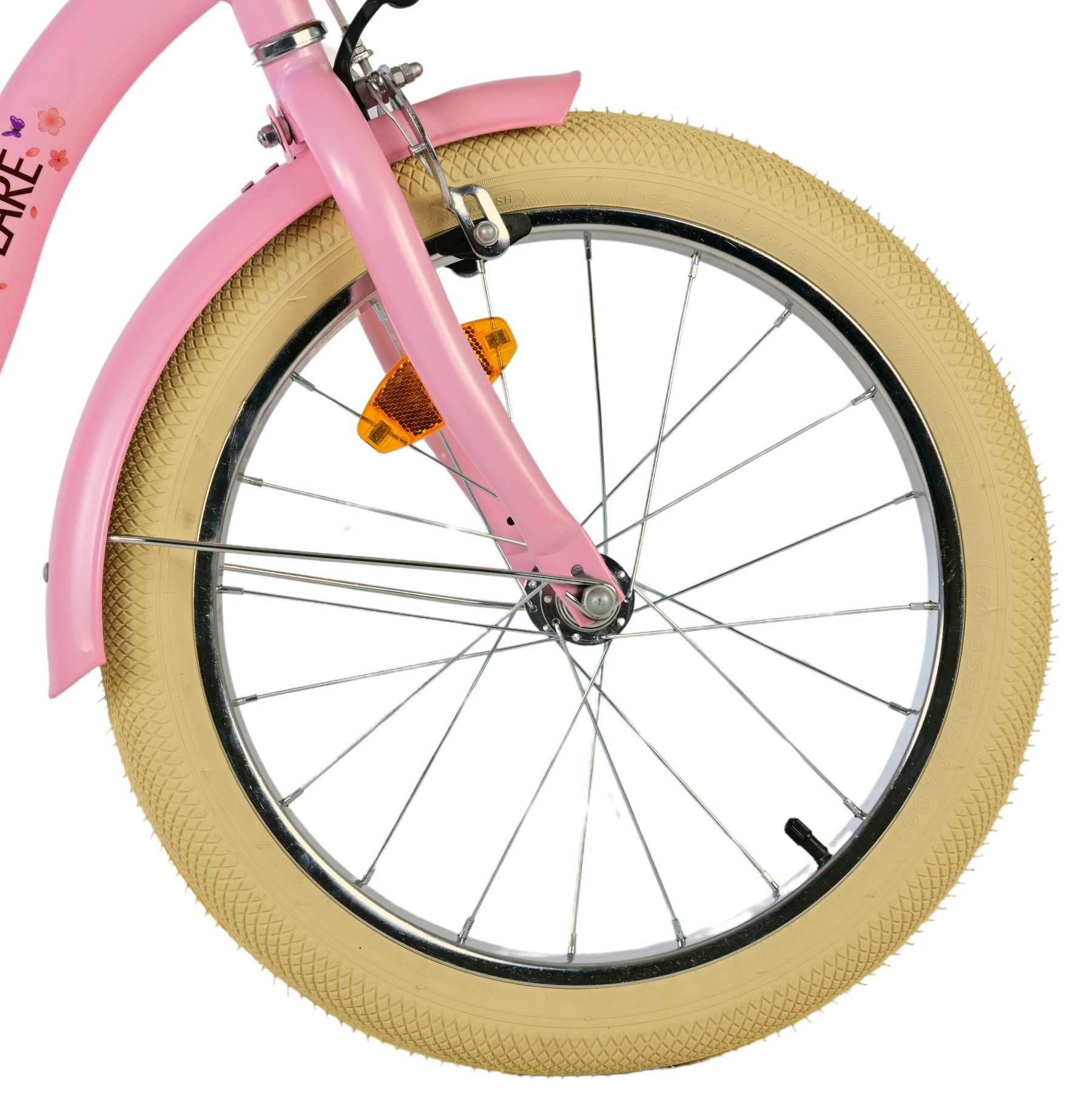 Volare bloesem kinderfiets - meisjes - 18 inch - roze
