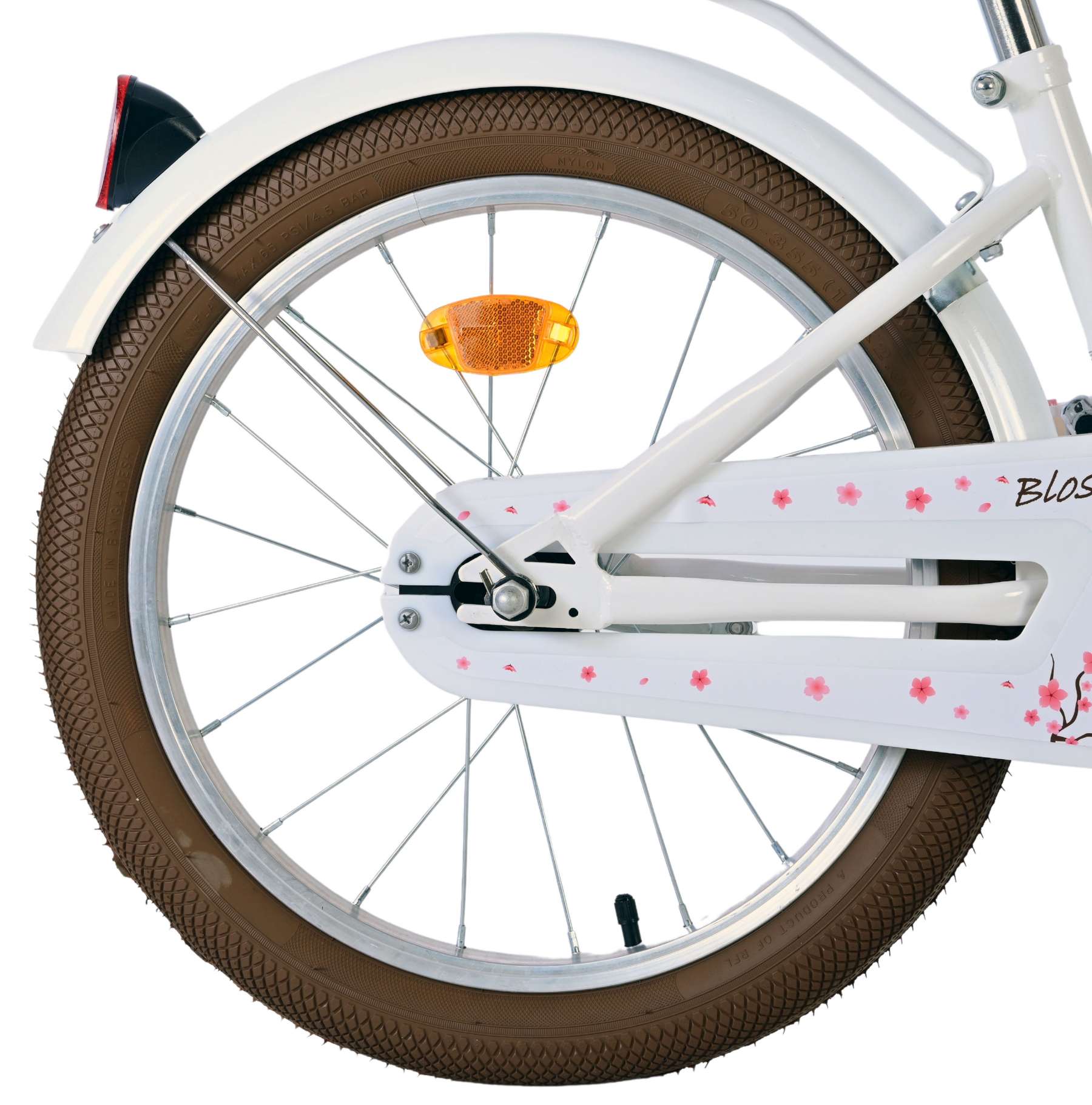 Volare blossom kinderfiets - meisjes - 18 inch - wit