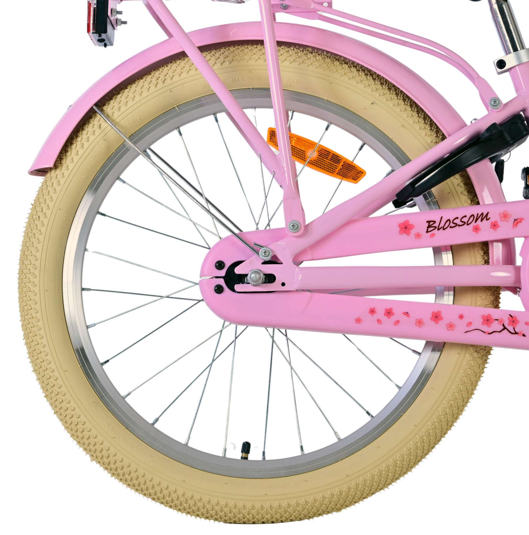 Volare bloesem kinderfiets - meisjes - 20 inch - roze