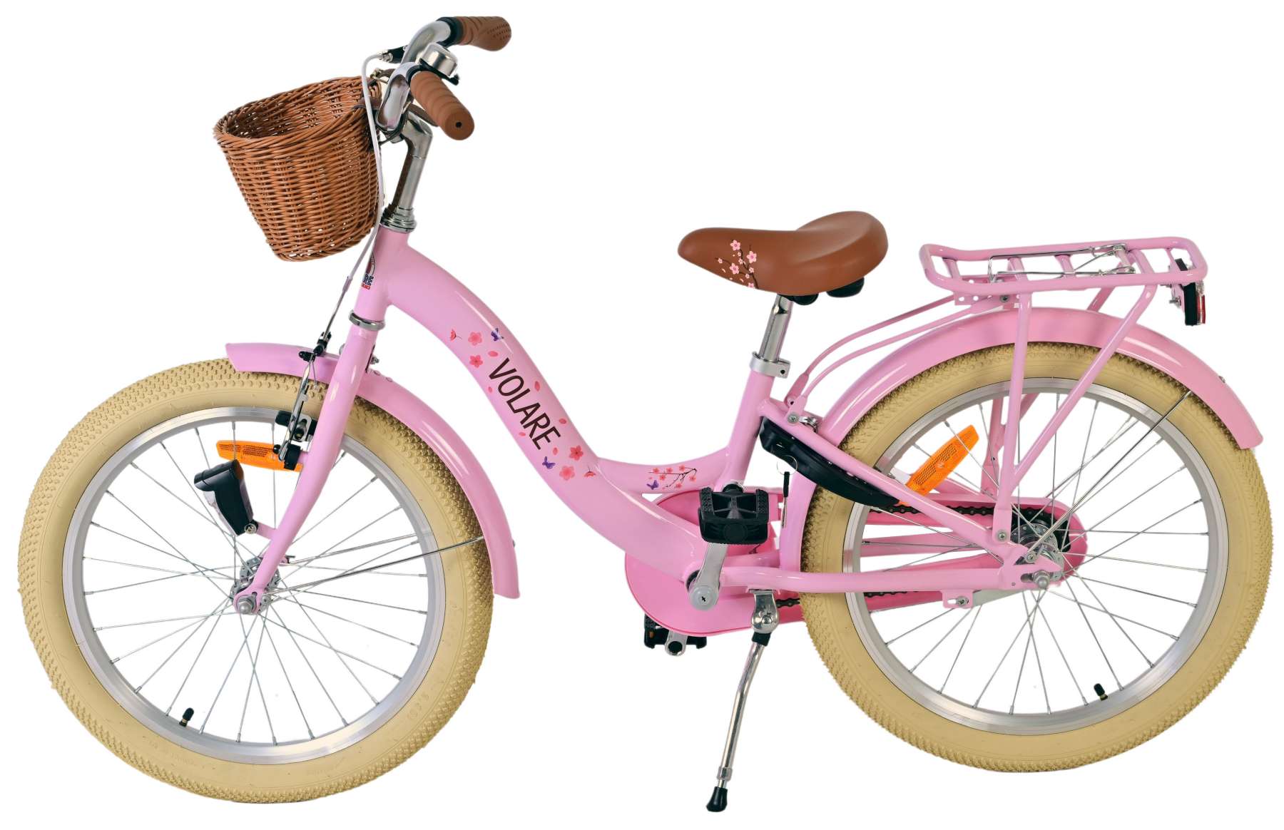 Volare bloesem kinderfiets - meisjes - 20 inch - roze