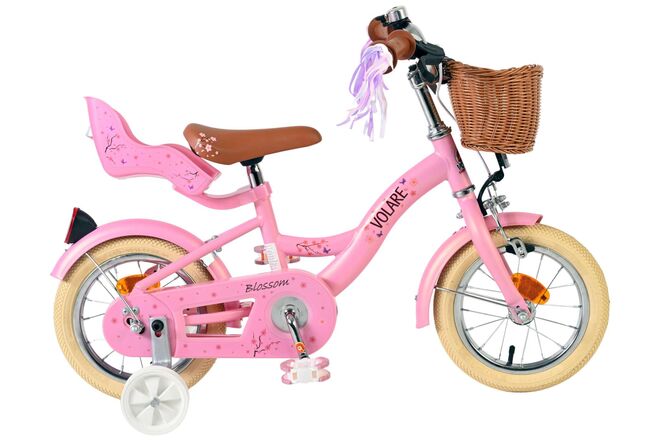 Volare blossom kinderfiets - meisjes - 12 inch - roze