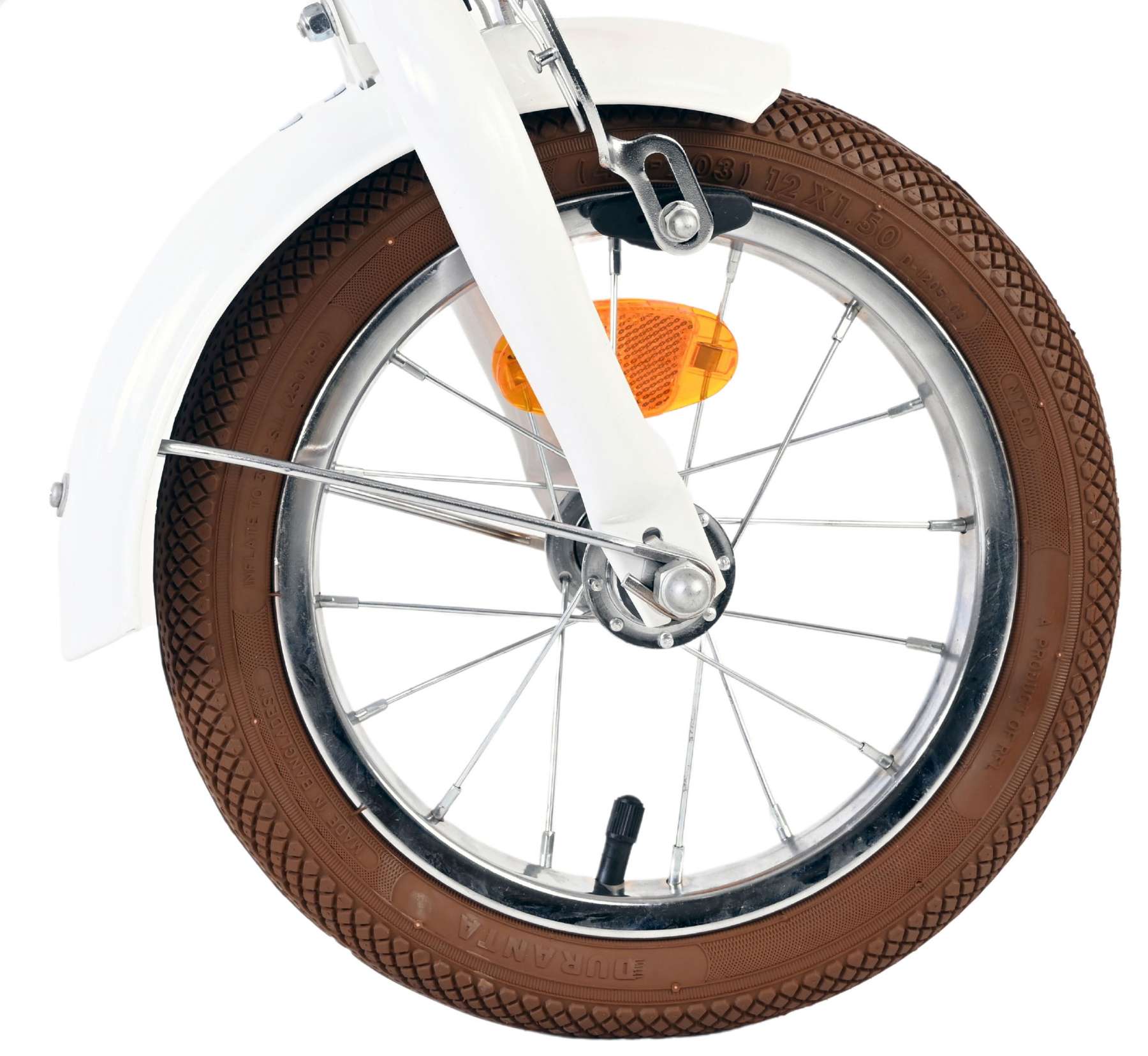 Volare blossom kinderfiets - meisjes - 12 inch - wit