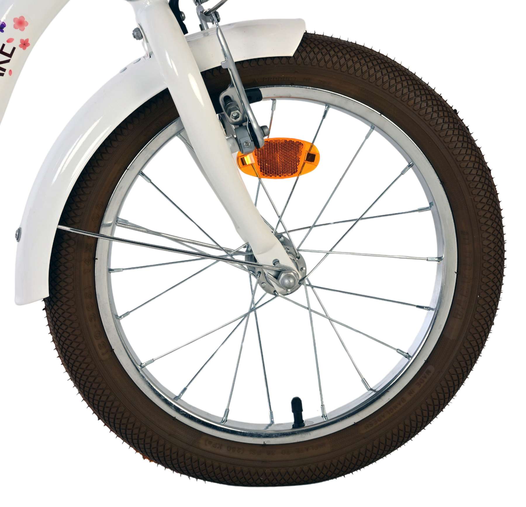 Volare blossom kinderfiets - meisjes - 16 inch - wit