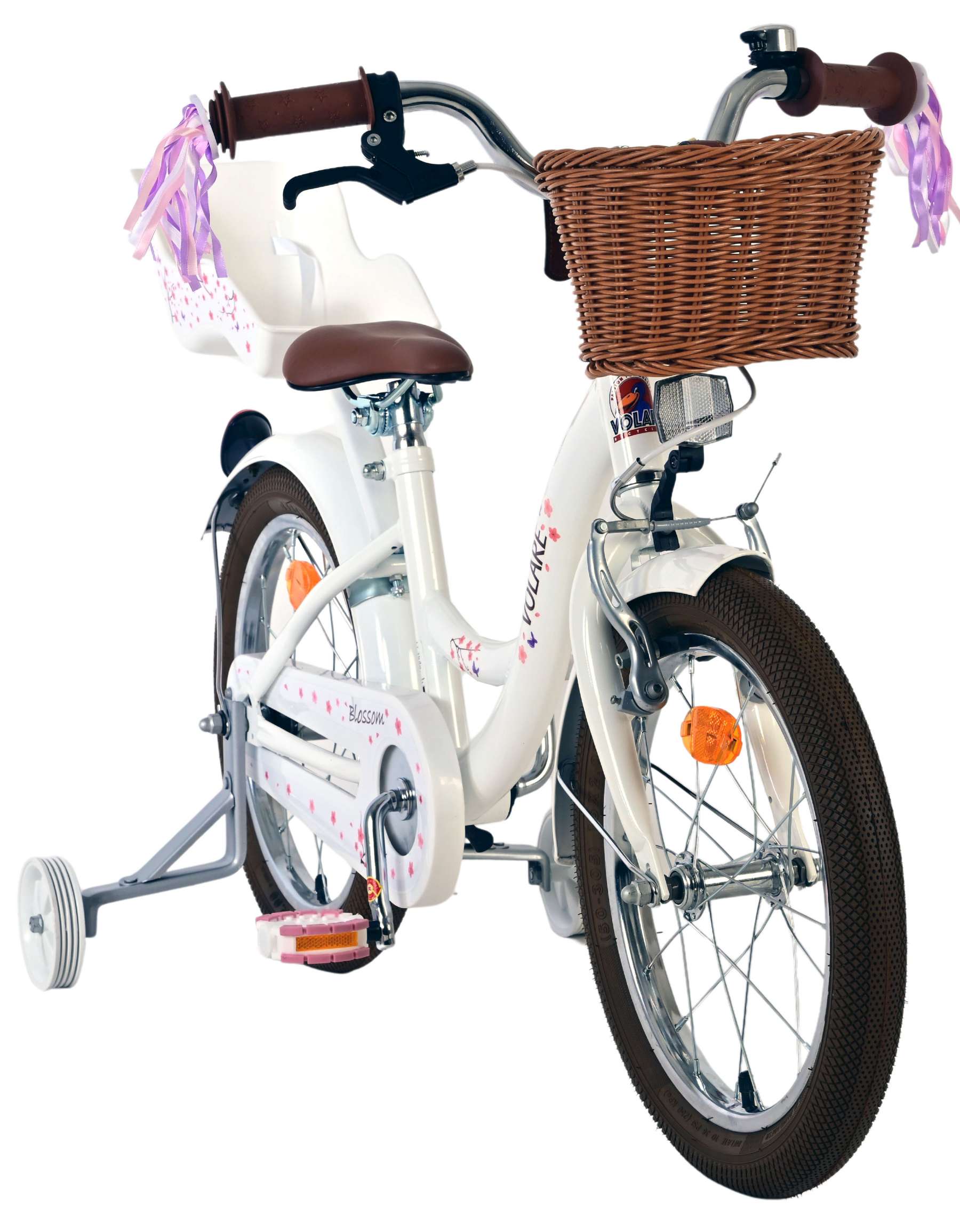 Volare blossom kinderfiets - meisjes - 16 inch - wit