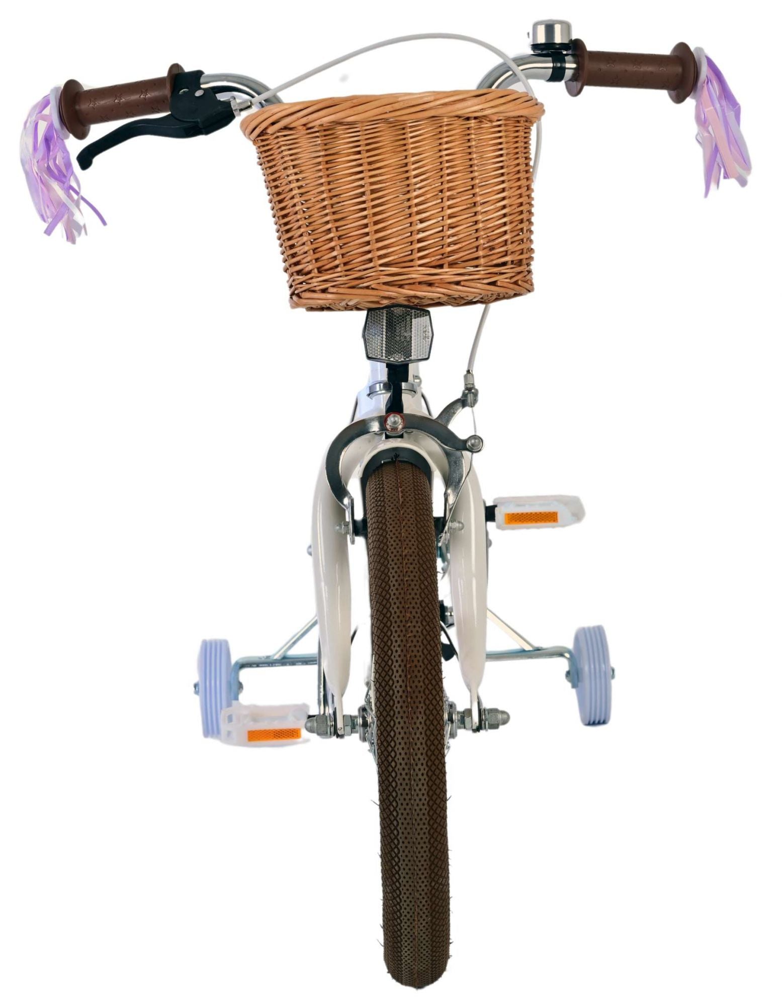 Volare bloesem kinderfiets - meisjes - 16 inch - wit