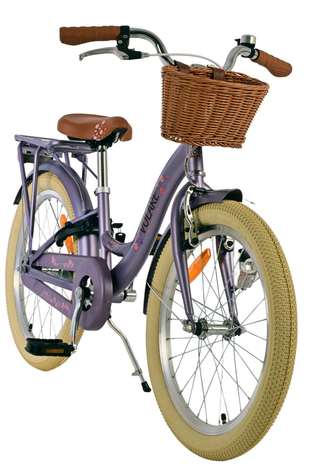 Volare bloesem kinderfiets - meisjes - 20 inch - paars