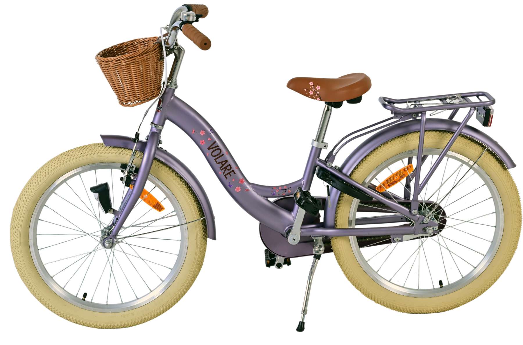 Volare bloesem kinderfiets - meisjes - 20 inch - paars