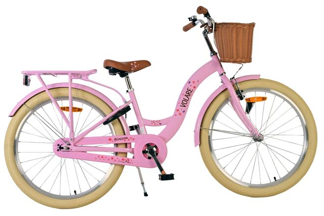 Volare bloesem kinderfiets - meisjes - 24 inch - roze