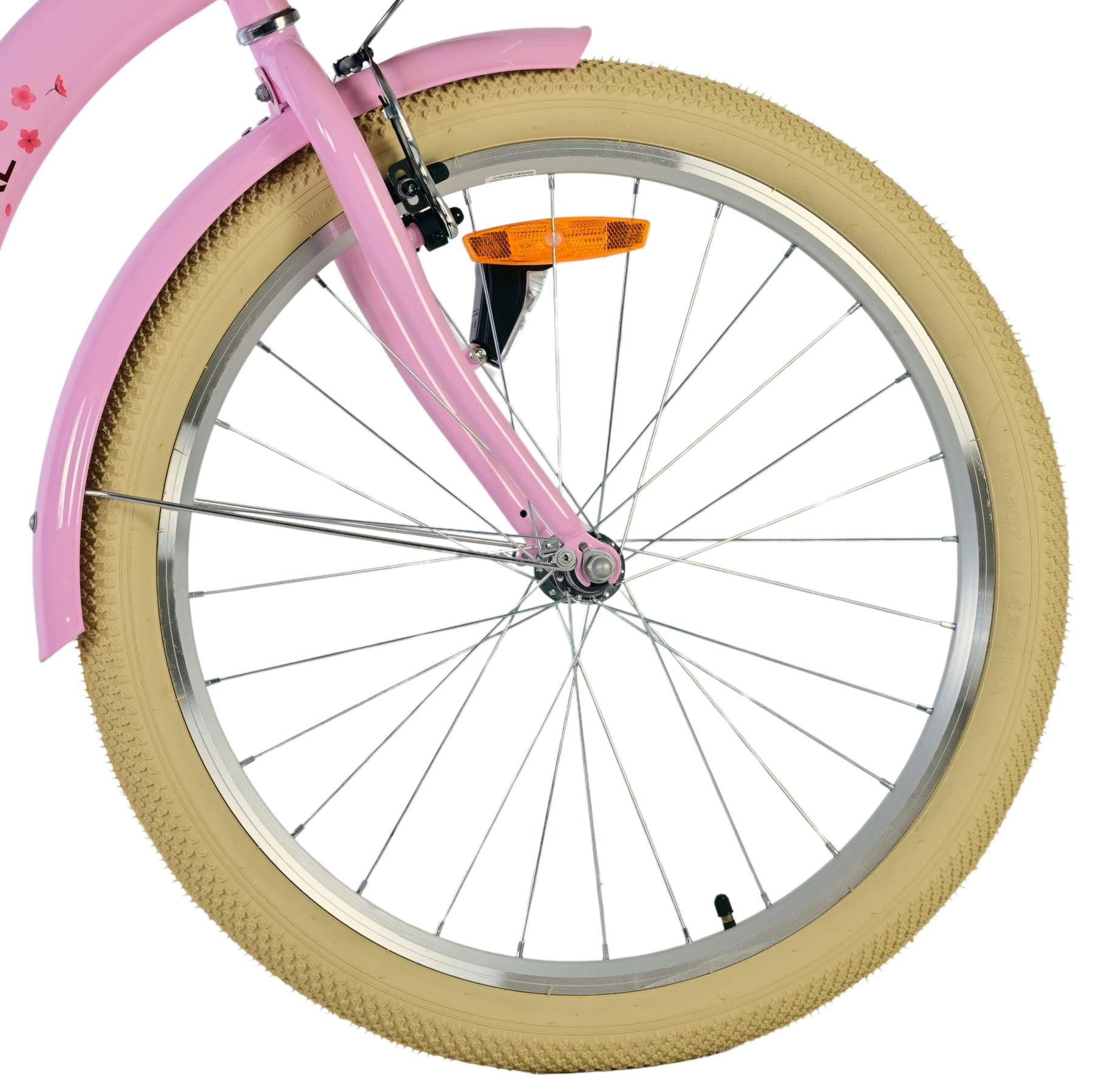 Volare bloesem kinderfiets - meisjes - 24 inch - roze