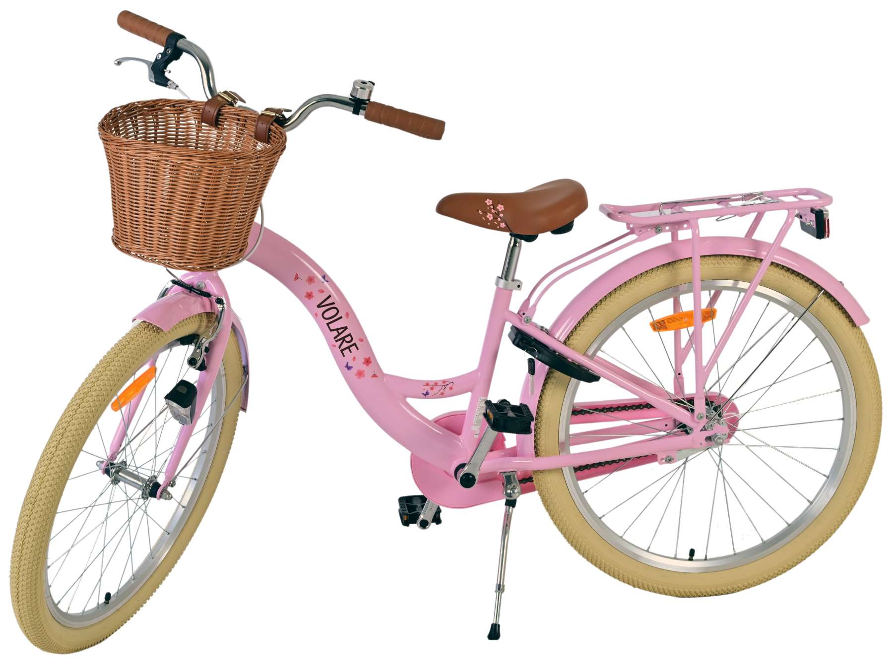 Volare bloesem kinderfiets - meisjes - 24 inch - roze