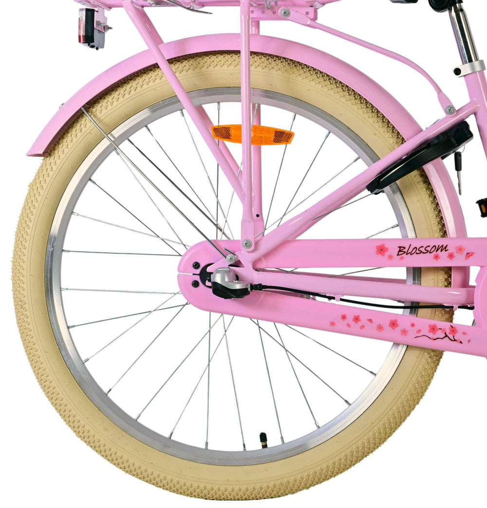 Volare bloesem kinderfiets - meisjes - 24 inch - roze - 3 versnellingen
