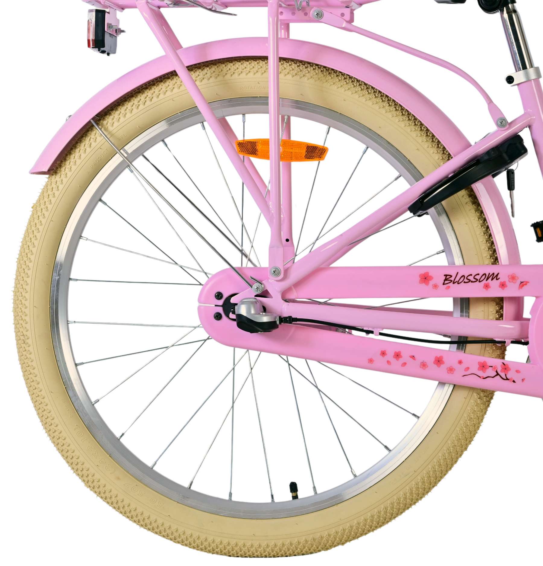 Volare bloesem kinderfiets - meisjes - 24 inch - roze - 3 versnellingen