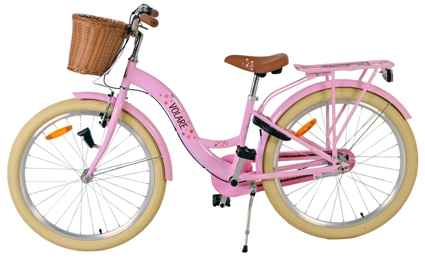 Volare bloesem kinderfiets - meisjes - 24 inch - roze - 3 versnellingen