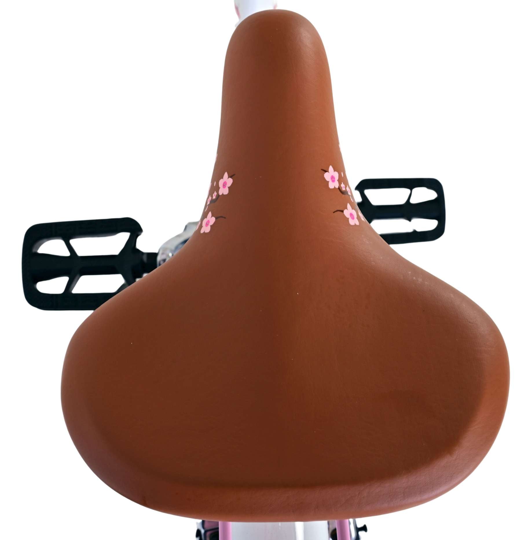 Volare bloesem kinderfiets - meisjes - 24 inch - wit - twee handremmen