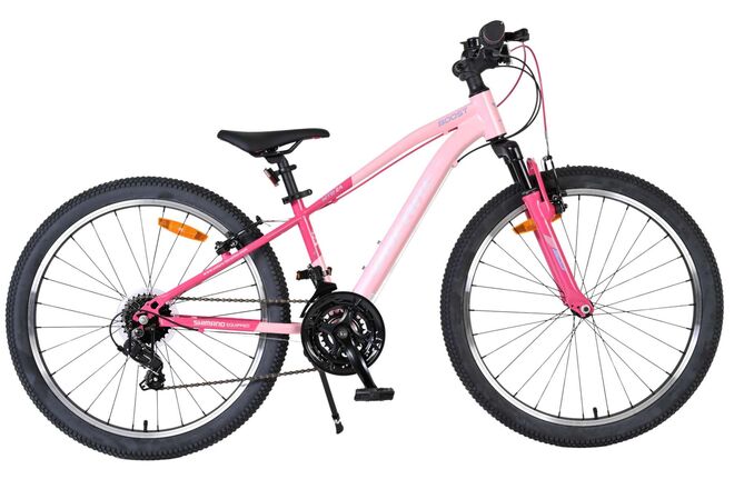 Volare boost kinderfiets - 24 inch - roze - 21 speed
