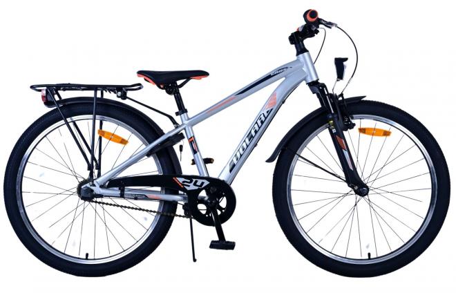 Volare Cross Kinderfiets - Jongens - 24 inch - Zilver - 3 versnellingen