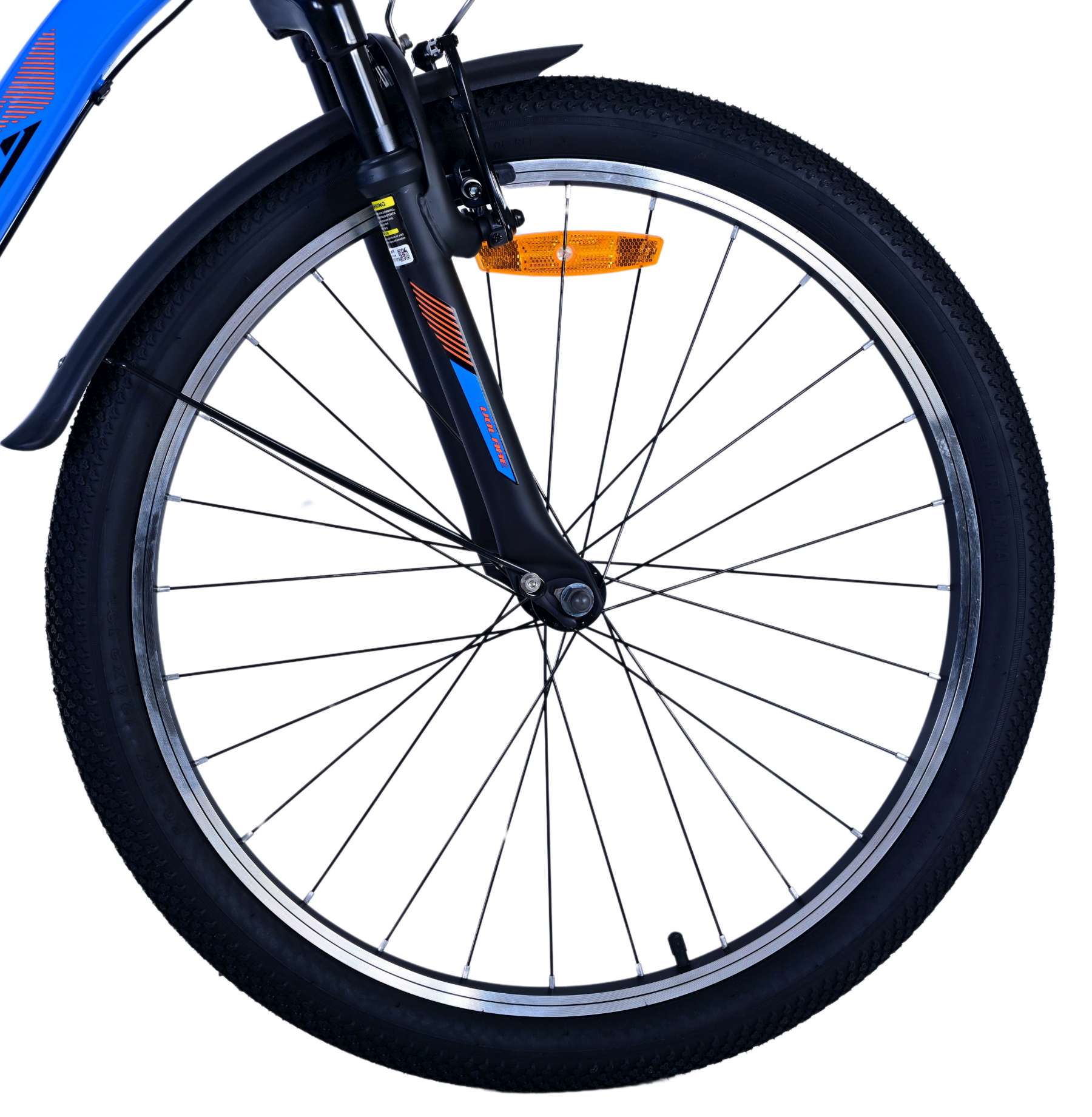 Volare Cross Kinderfiets - Jongens - 24 inch - Blauw - 3 versnellingen