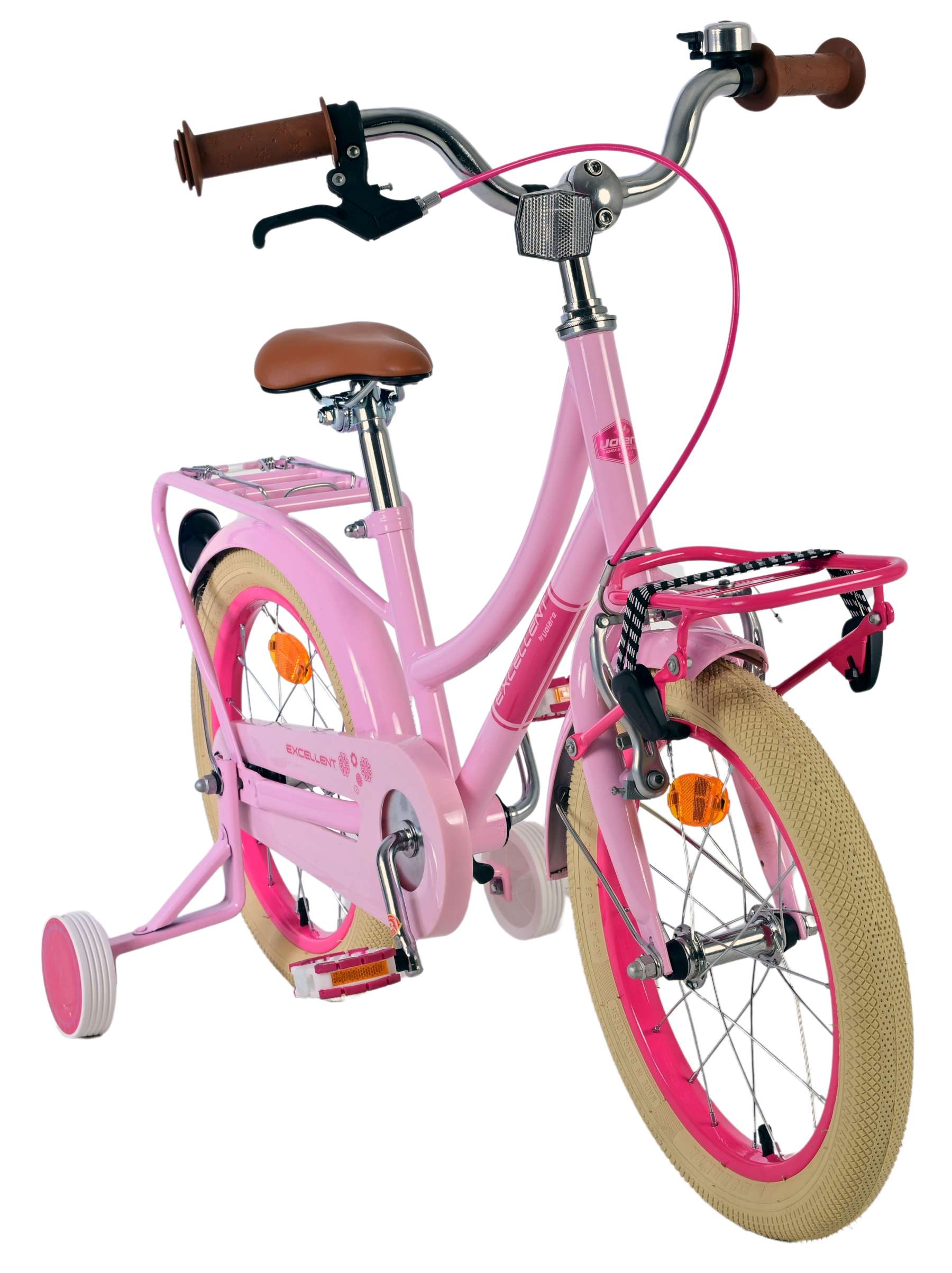 Volare excellent kinderfiets - meisjes - 16 inch - roze