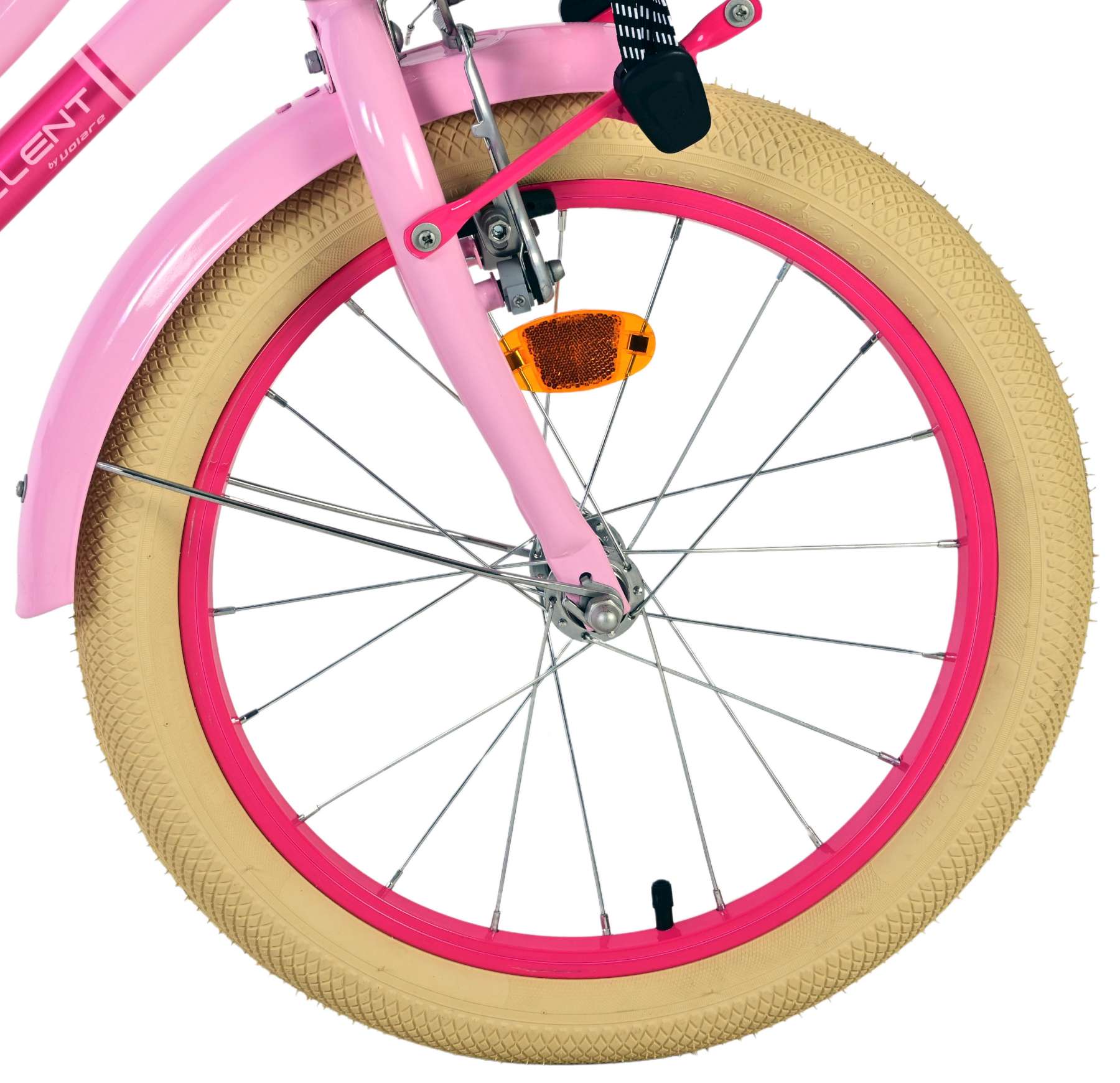 Volare excellent kinderfiets - meisjes -18 inch - roze