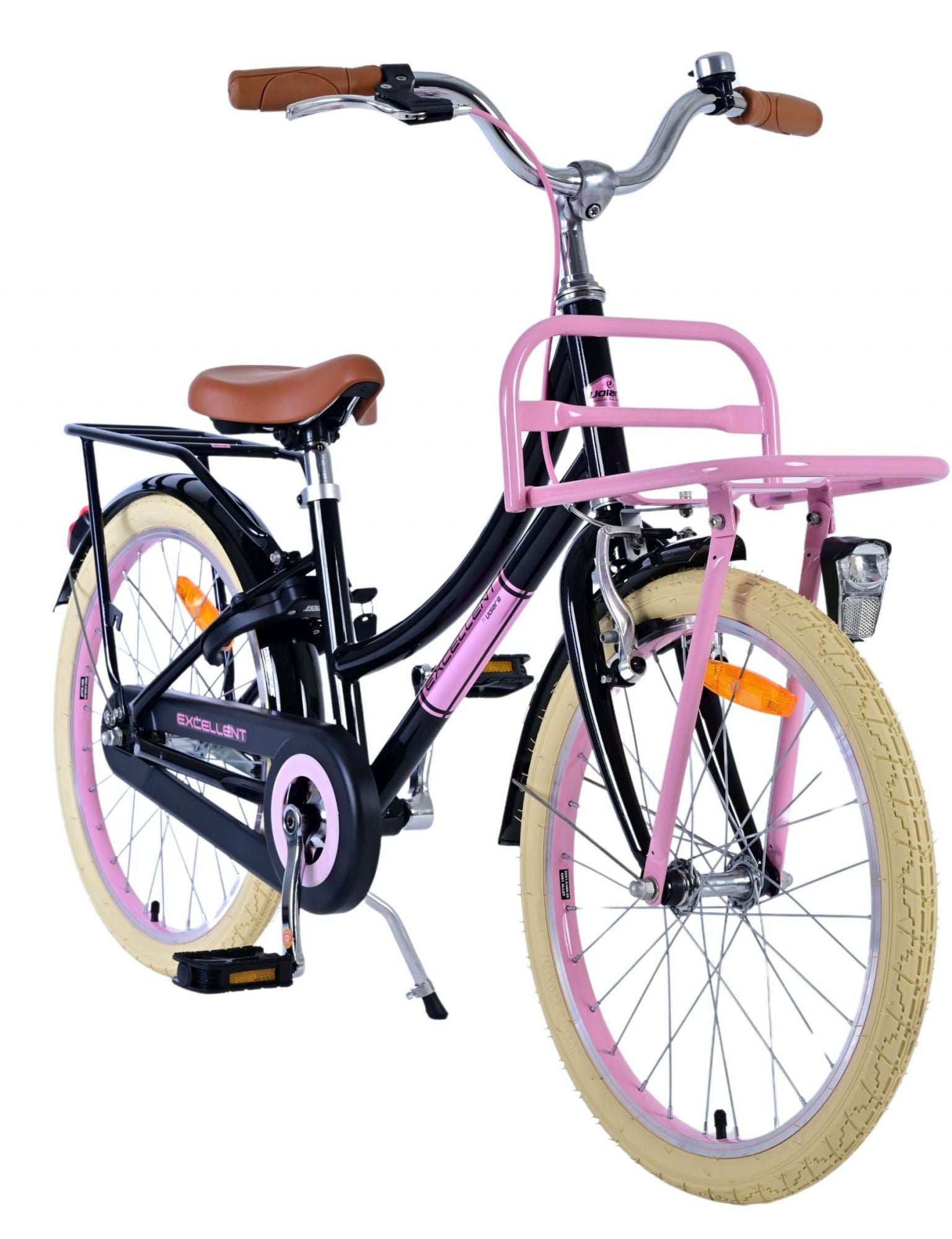 Volare Volare Kinderfiets Meisjes 20 inch Zwart
