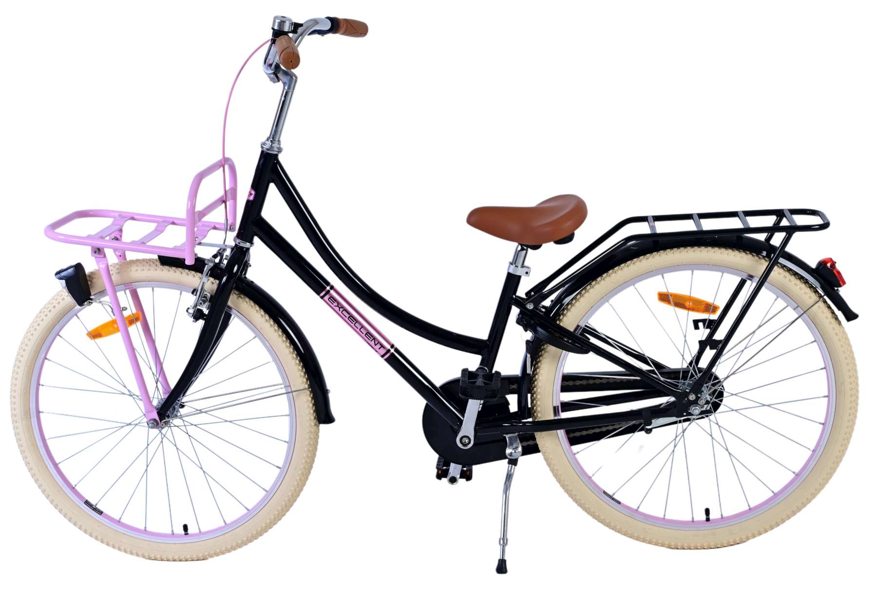 Volare Volare Kinderfiets Meisjes 24 inch Zwart