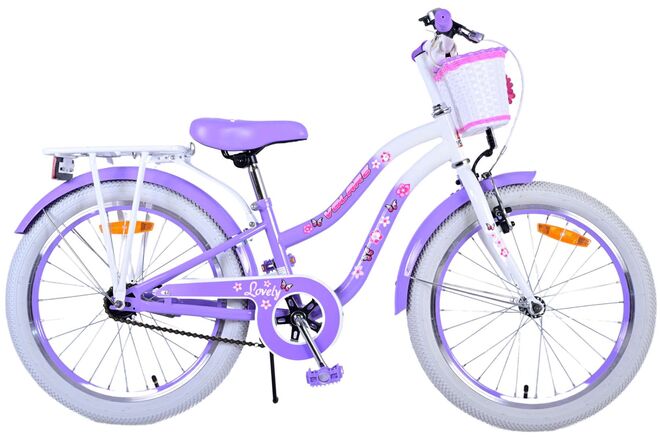 Volare mooie kinderfiets - meisjes - 20 inch - paars