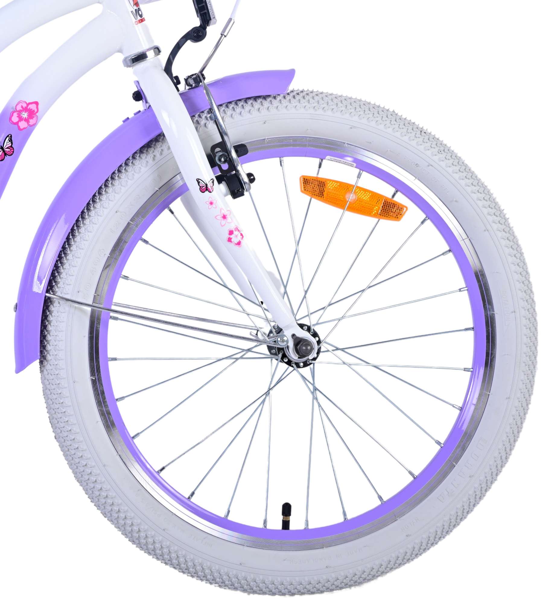 Volare mooie kinderfiets - meisjes - 20 inch - paars