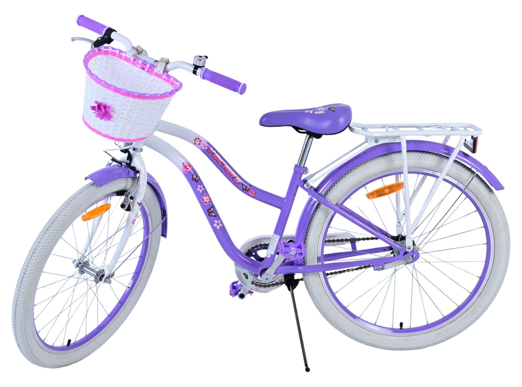Volare mooie kinderfiets - meisjes - 24 inch - paars