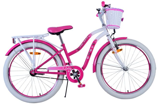 Volare mooie kinderfiets - meisjes - 24 inch - roze