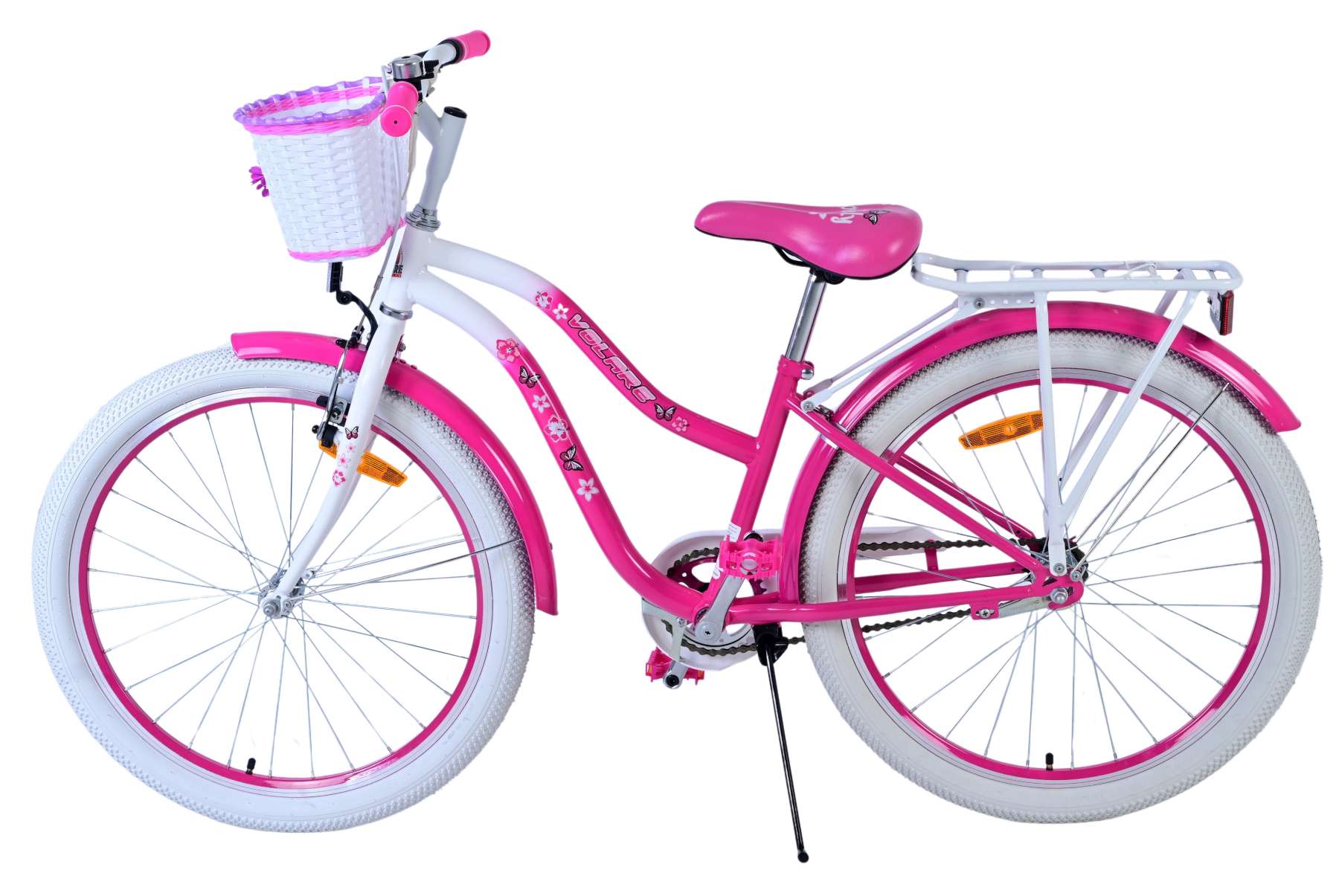 Volare mooie kinderfiets - meisjes - 24 inch - roze