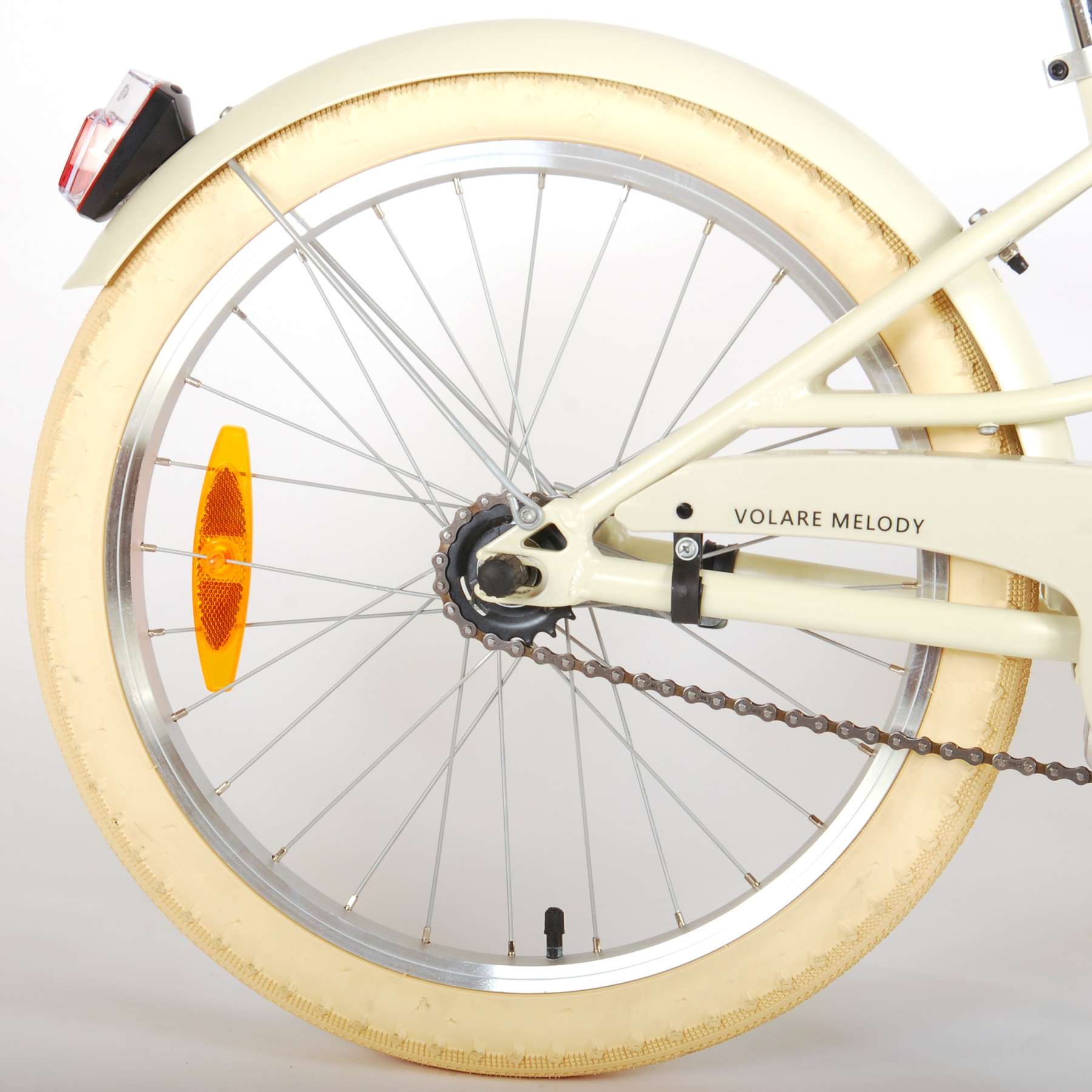 Volare Melody Kinderfiets - Meisjes - 20 inch - Zand - Prime Collection