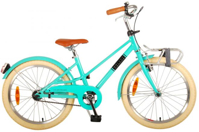 Volare Melody Kinderfiets - Meisjes - 20 inch - Turkoois - Prime Collection