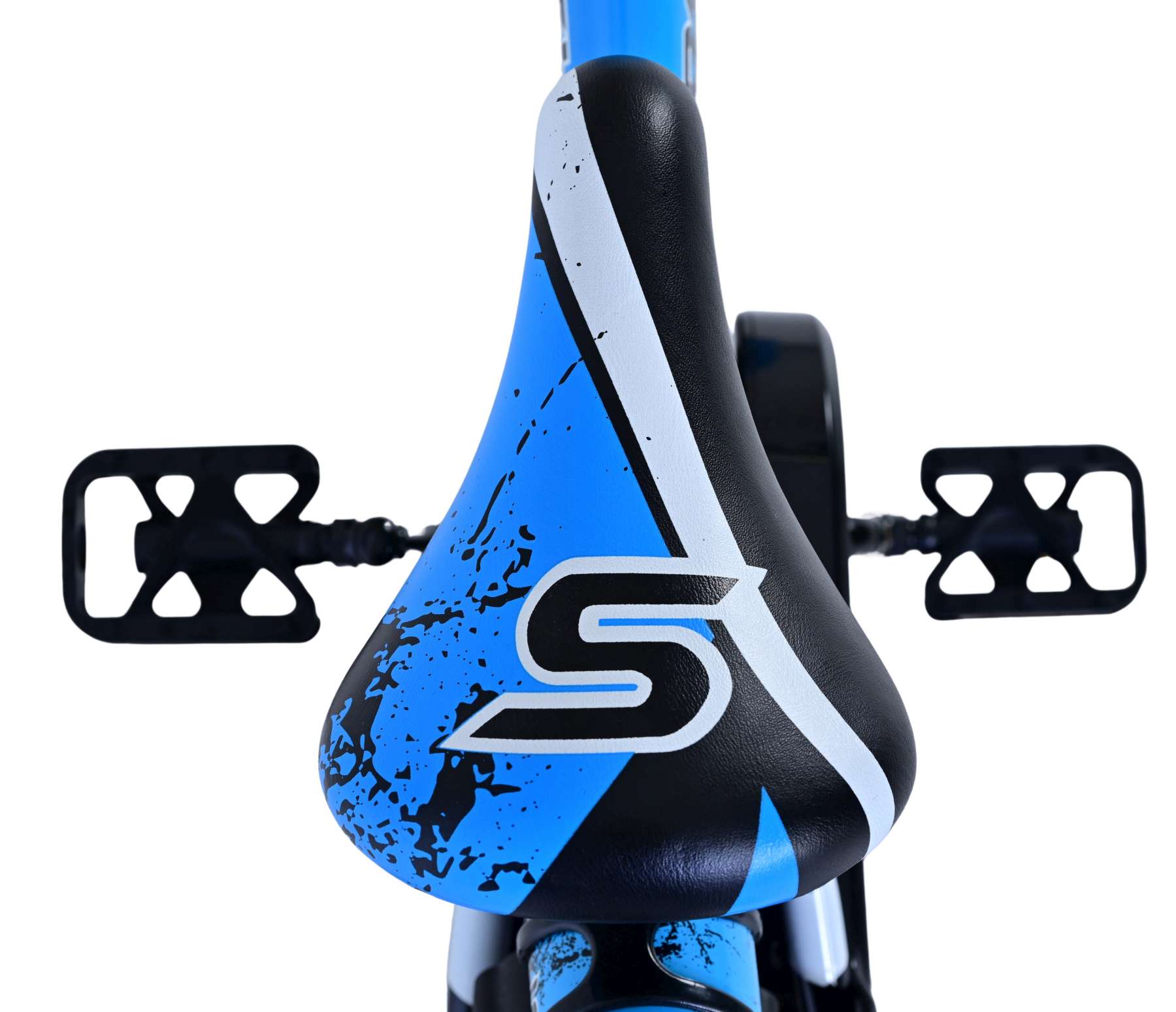 Volare sportivo kinderfiets - jongens - 12 inch - blauw zwart