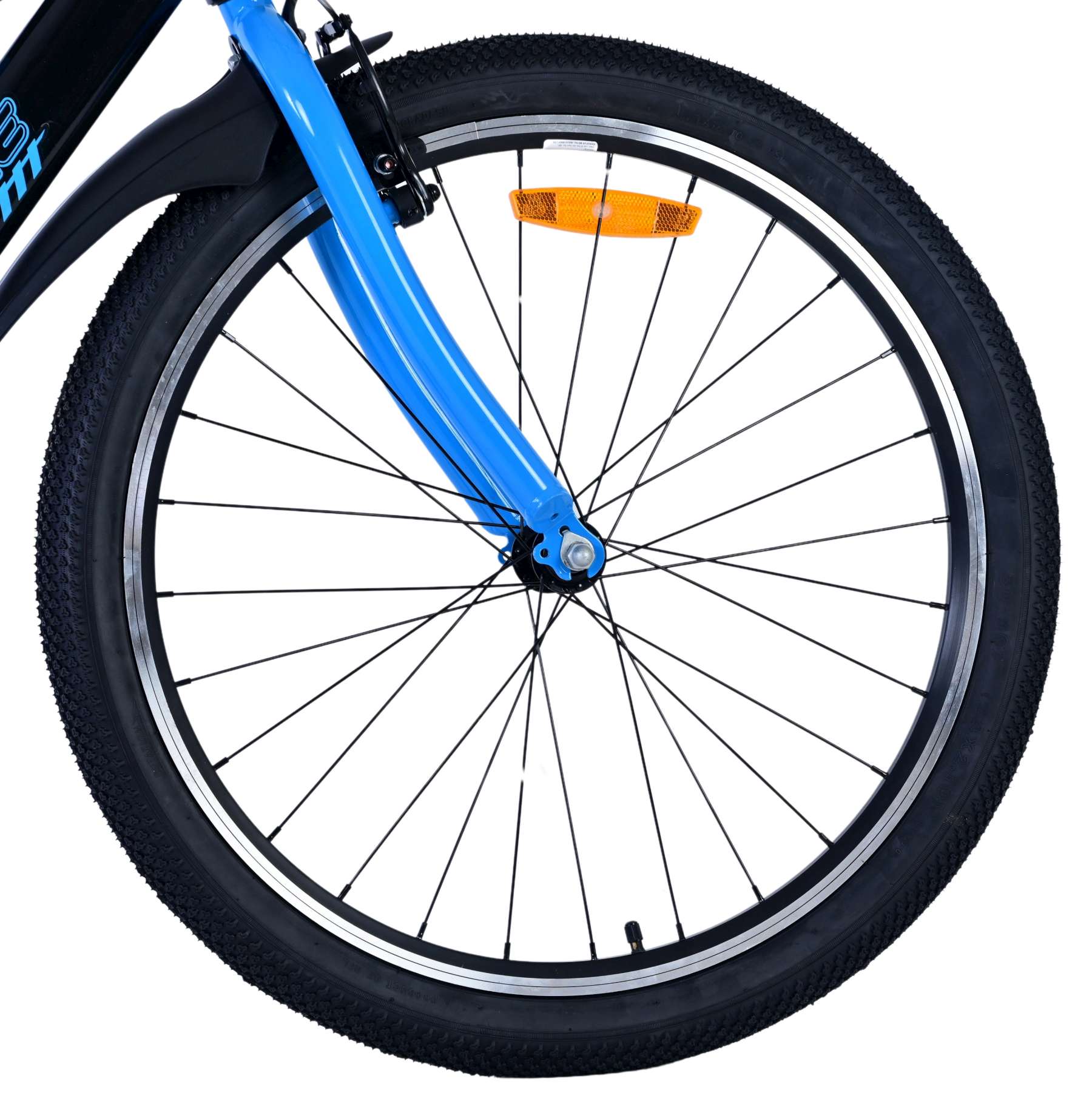 Volare sportivo kinderfiets - jongens - 24 inch - zwart blauw