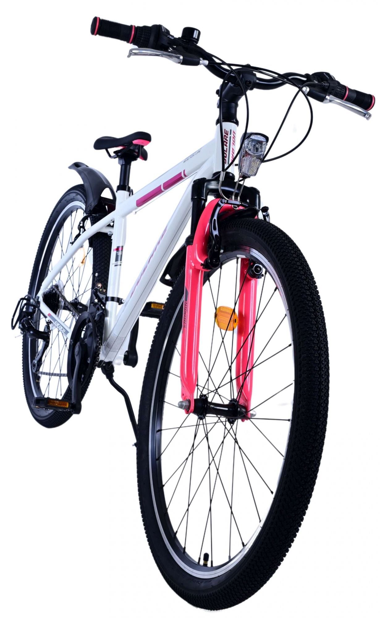 Volare xc race kinderfiets - 26 inch - 21 versnellingen - wit roze
